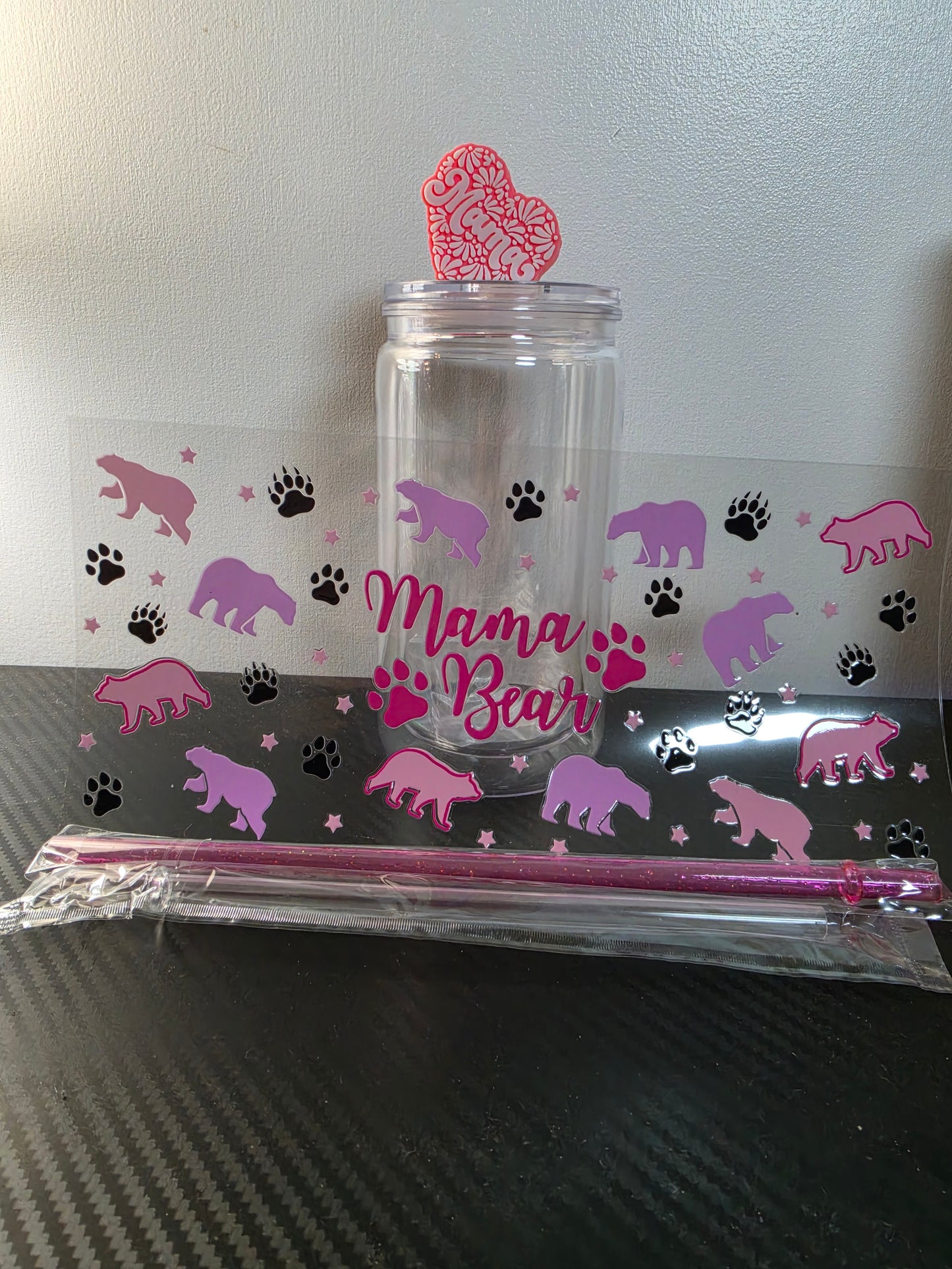 Mama Bear Snowglobe Set