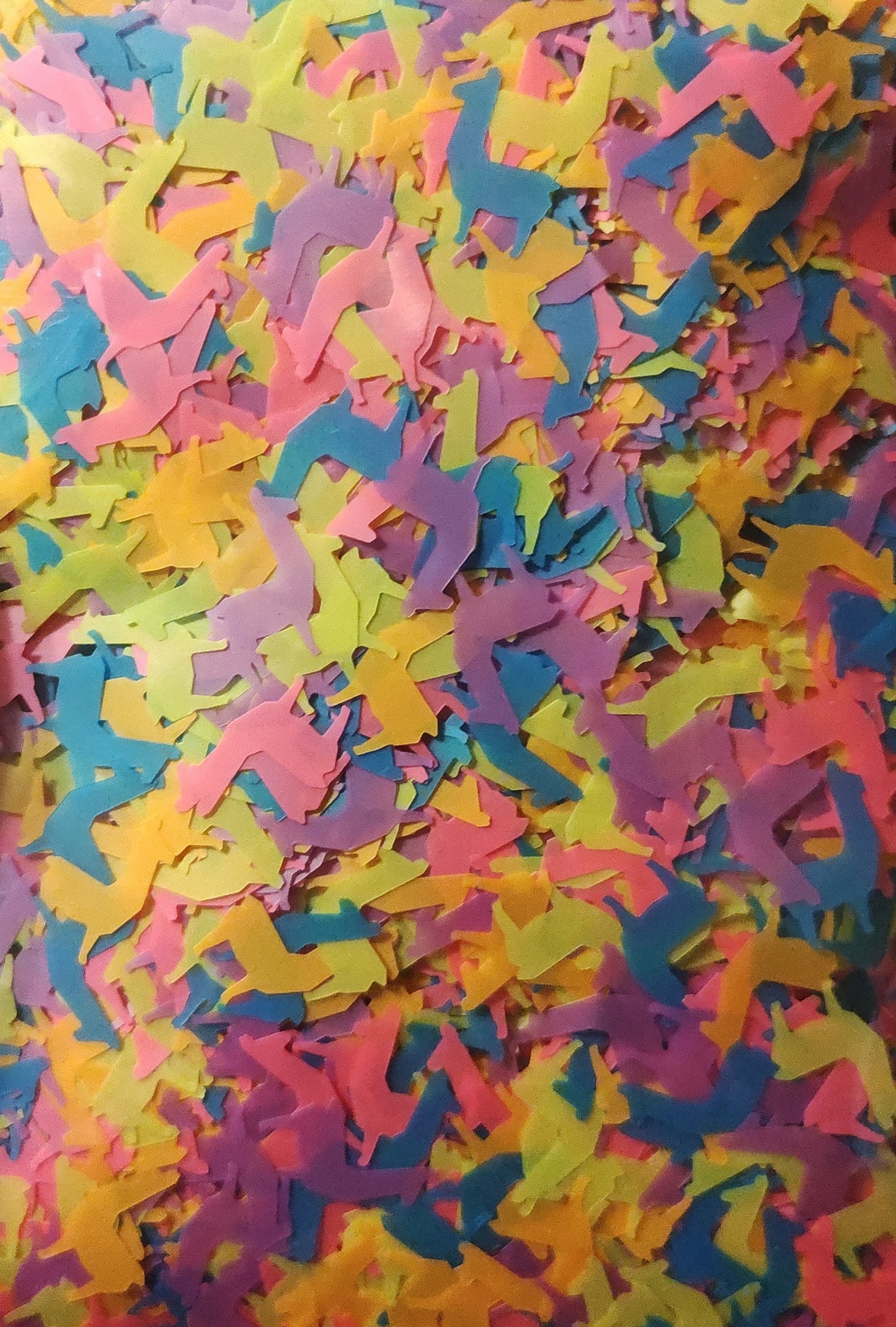 Llama (neon) shapes