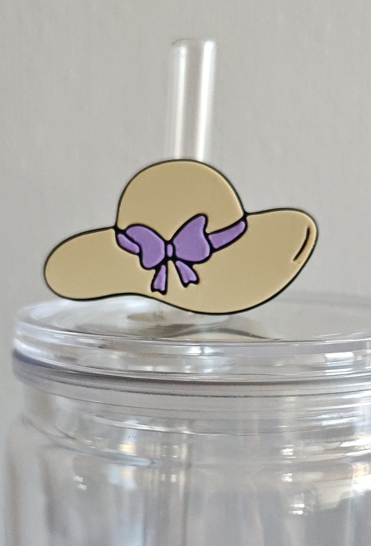 Tan Sunhat Straw Topper