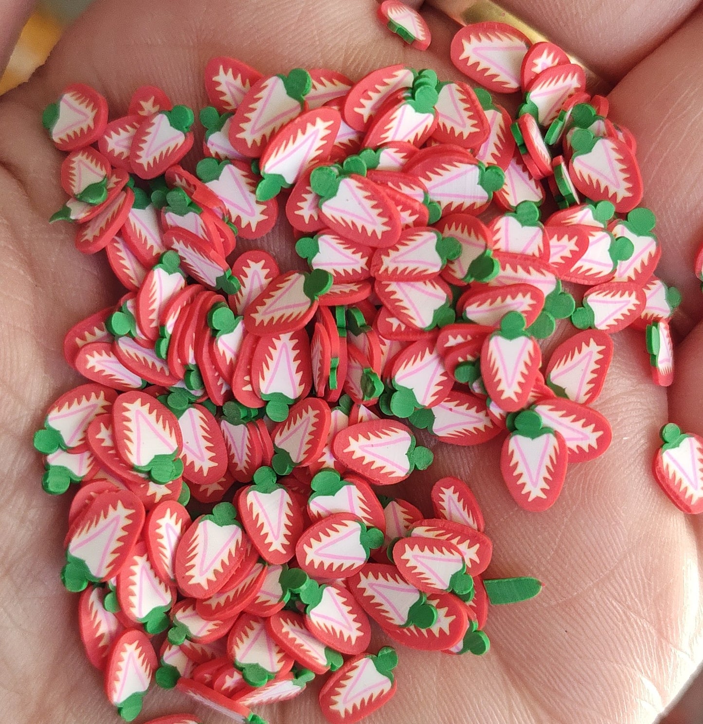 Strawberry Slices 2.0 Polymer Clay