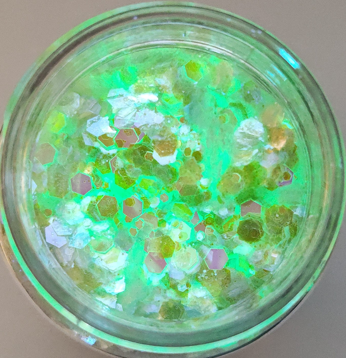 Lemon Glow Glitter