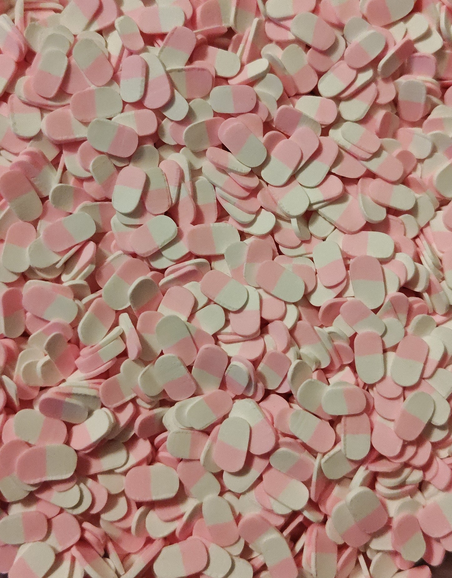 Pink Pill Polymer Clay