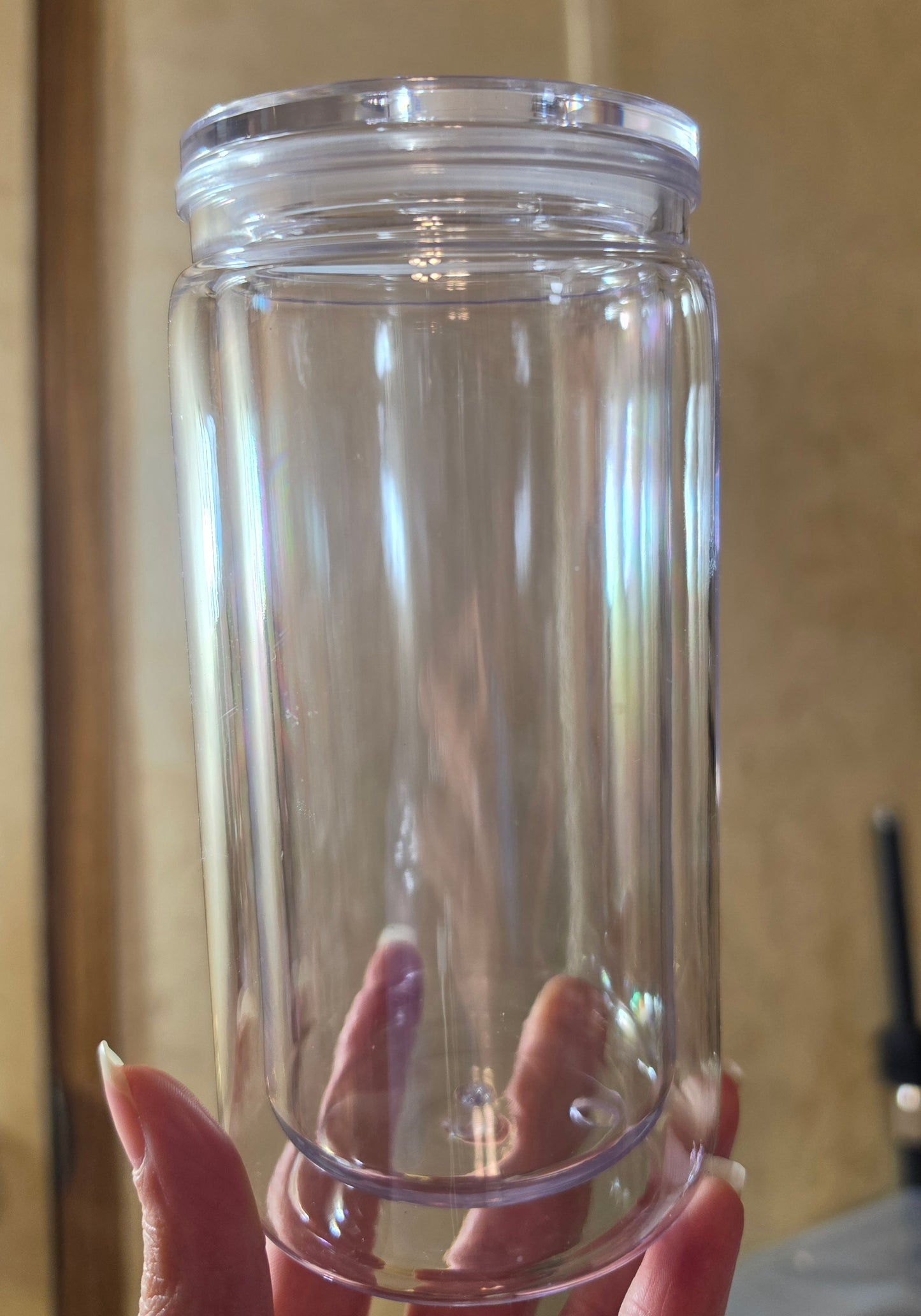 16oz BLANK Snowglobe Acrylic