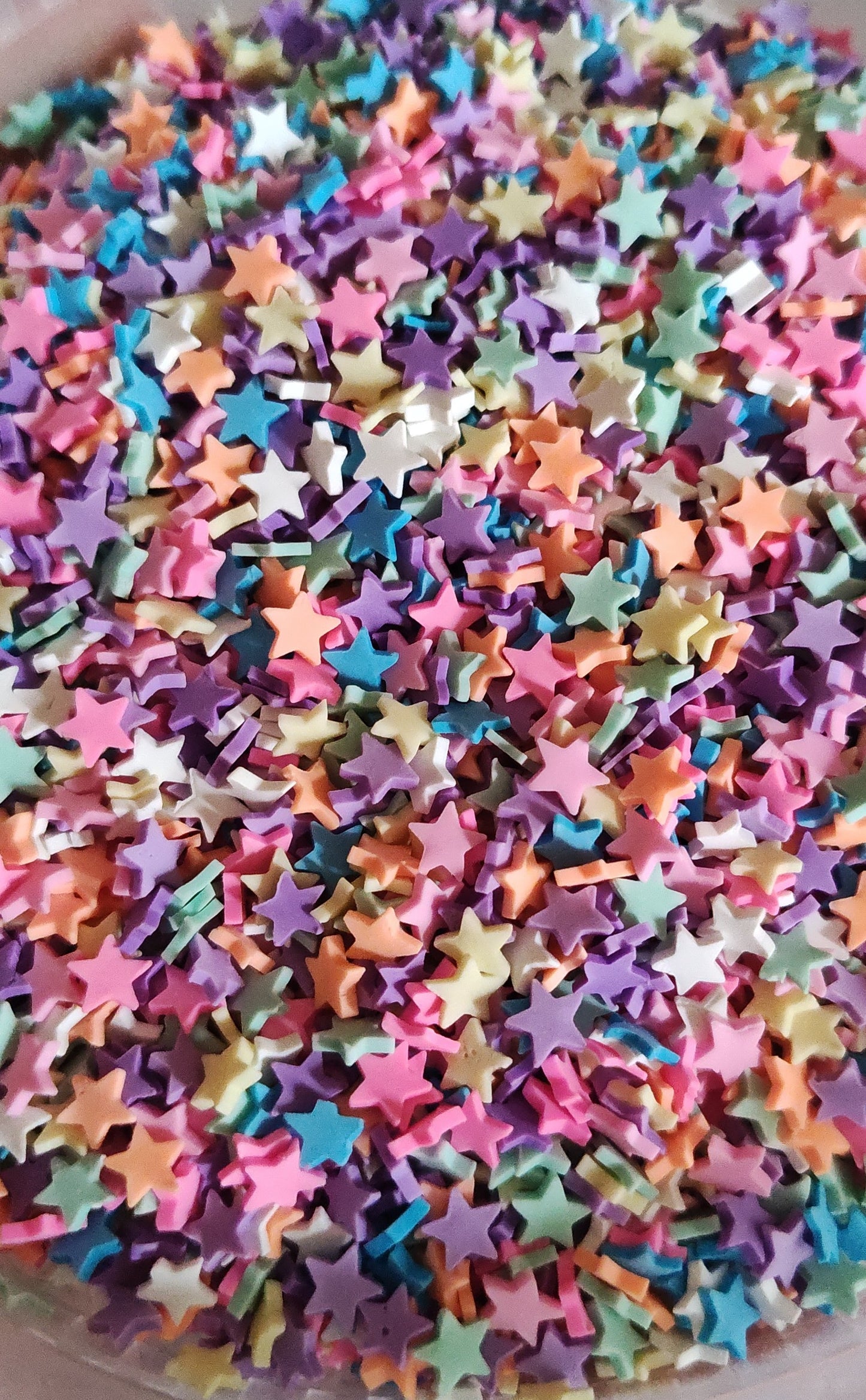 Mixed Stars Polymer Clay