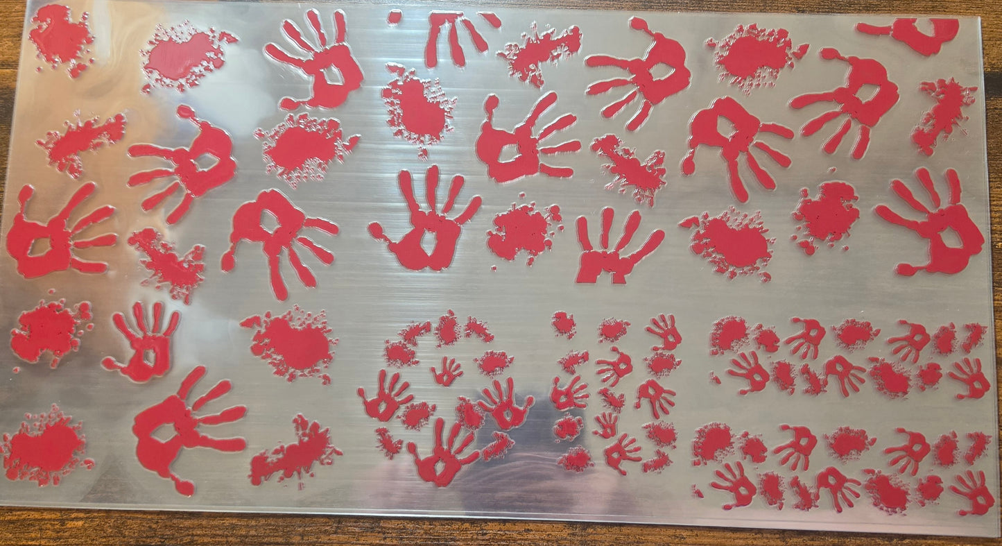 C55- Blood Hands 6pc set