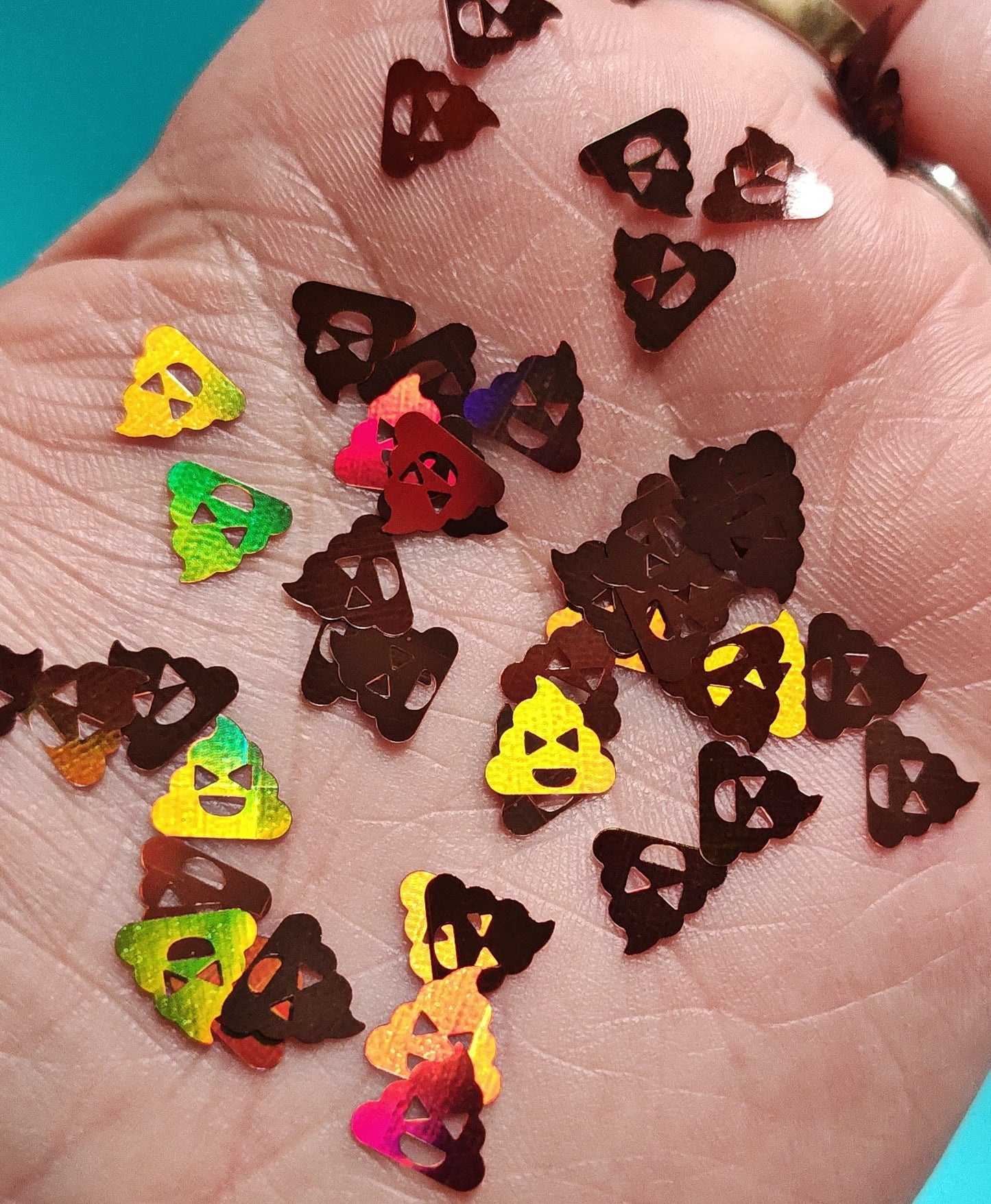 Poop Shaped Glitter