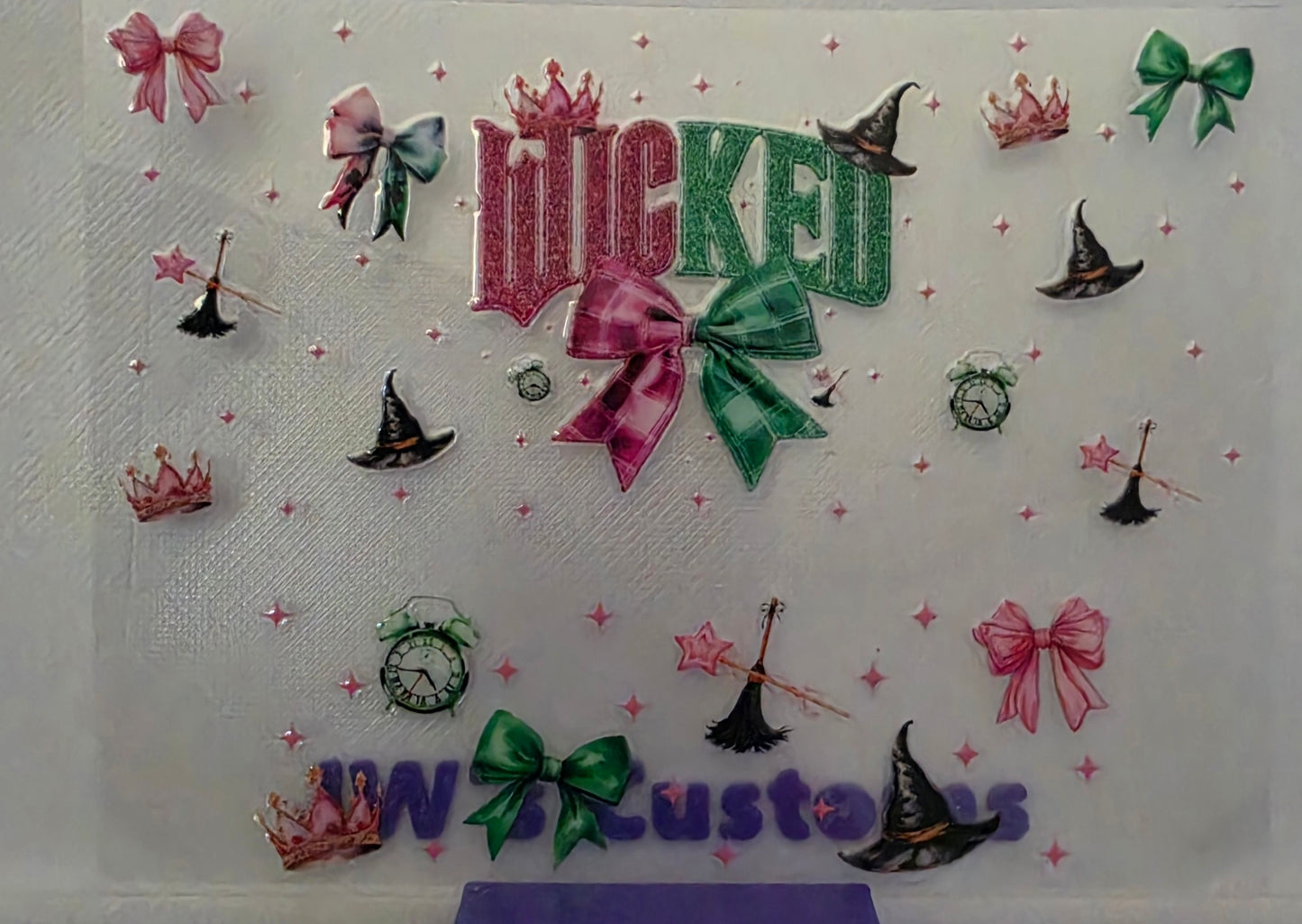 D21- Wicked Bow Stanly Keychain Decal