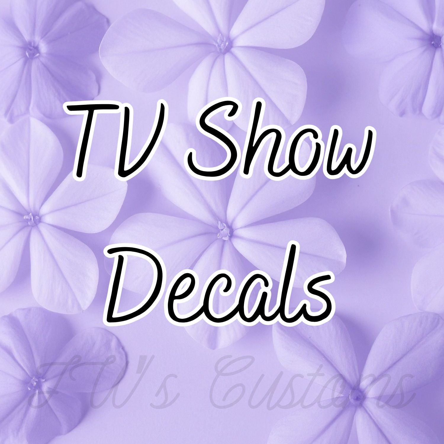 TV Shows Decals