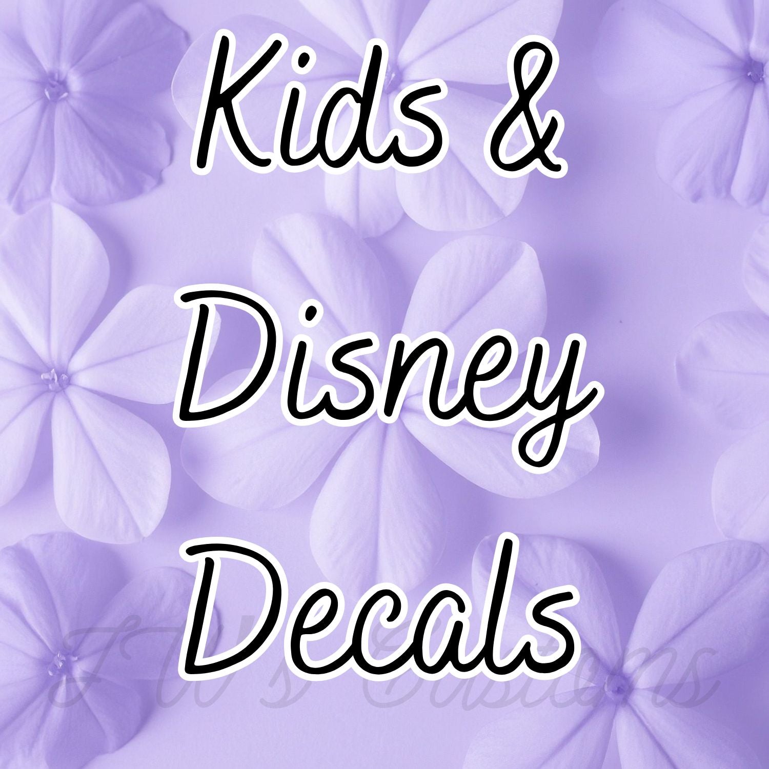 Kids & Disney Decals