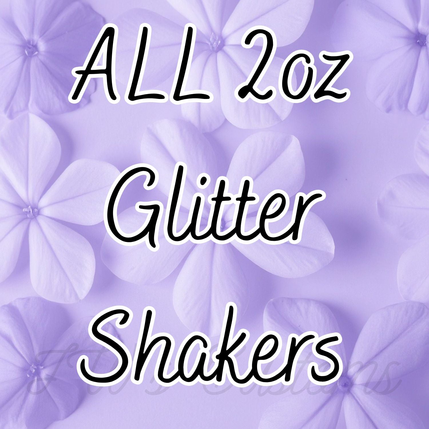 All 2oz Glitter Shakers