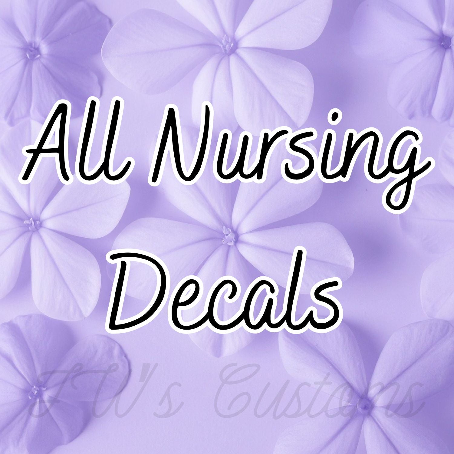 All Nursing Decals