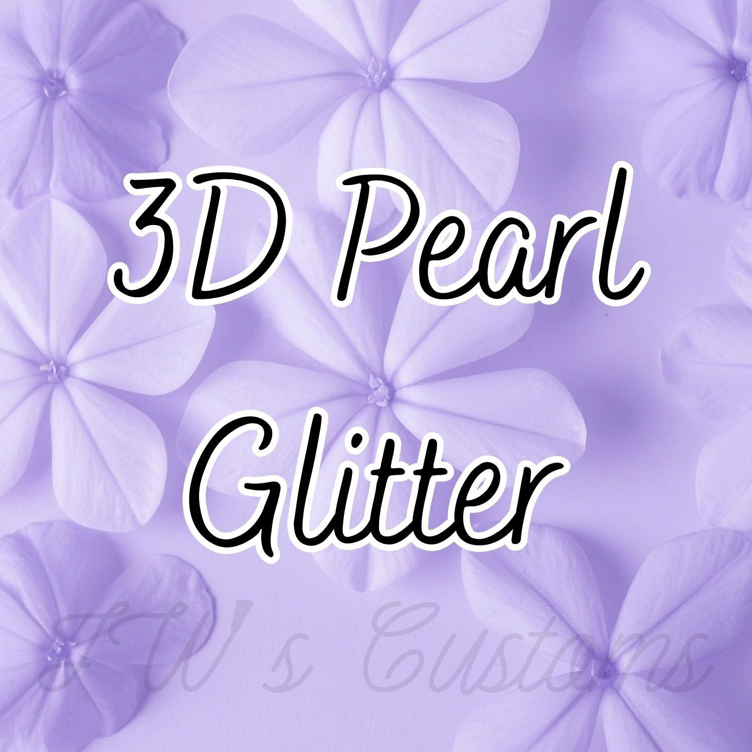 3D Pearl Glitter