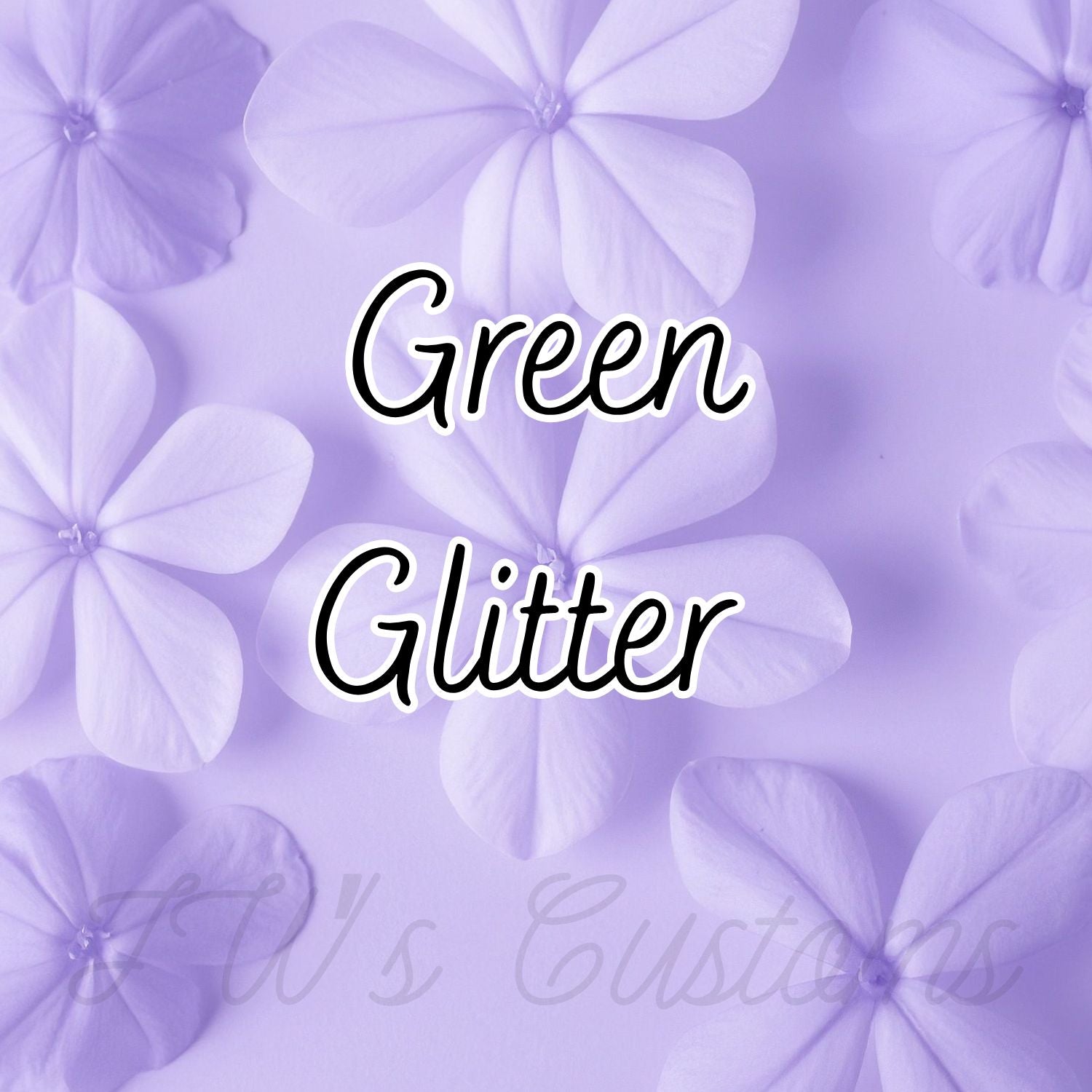 Green Chunky Glitter