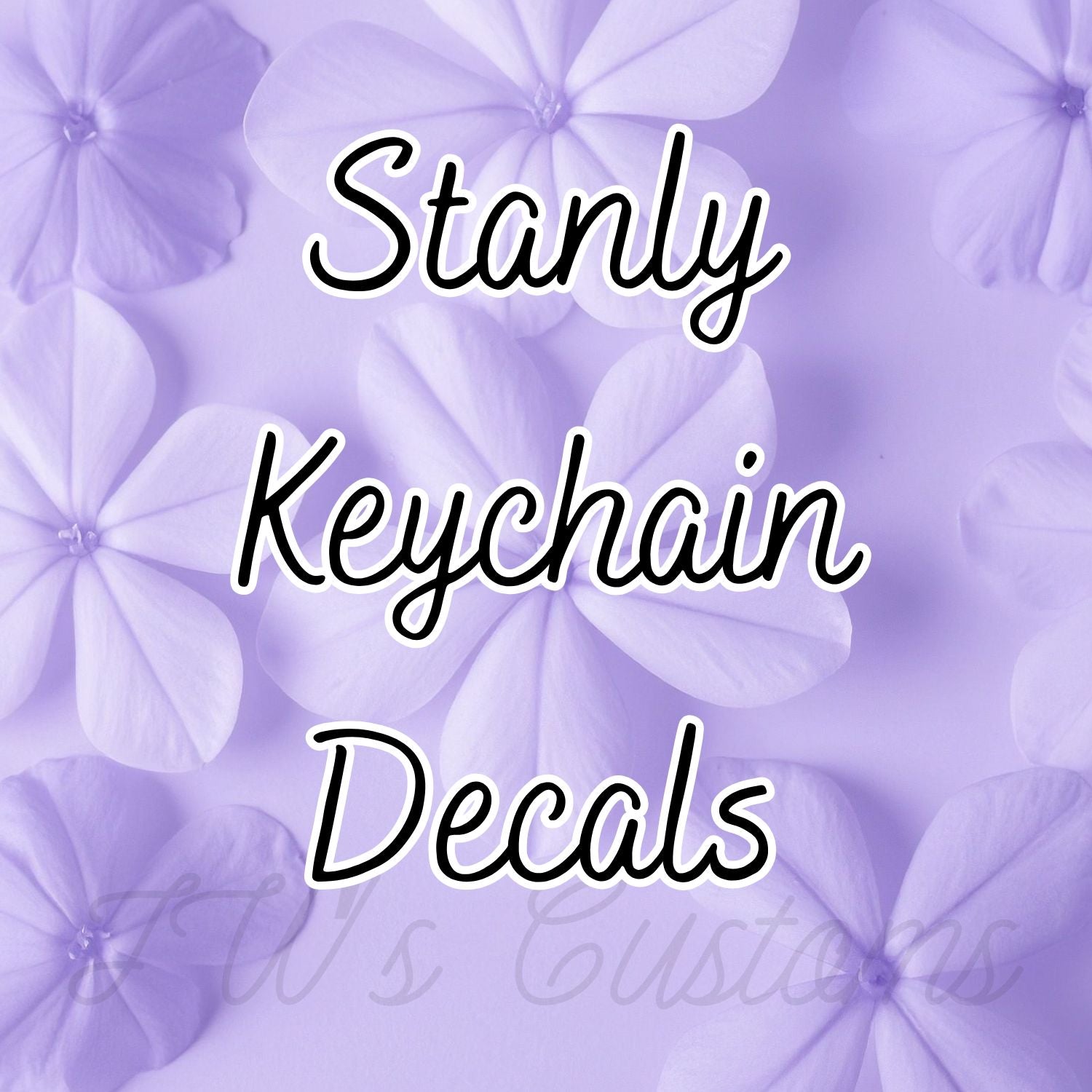 Stanly Keychain Decals