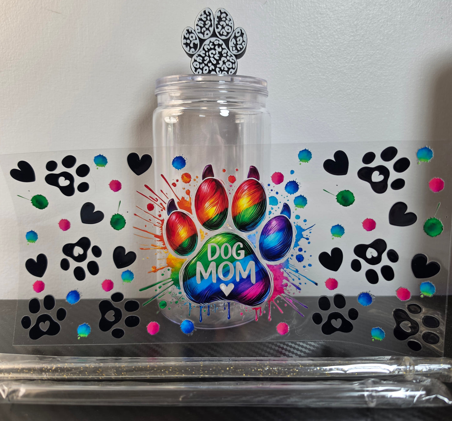 Dog Mom Snowglobe Set