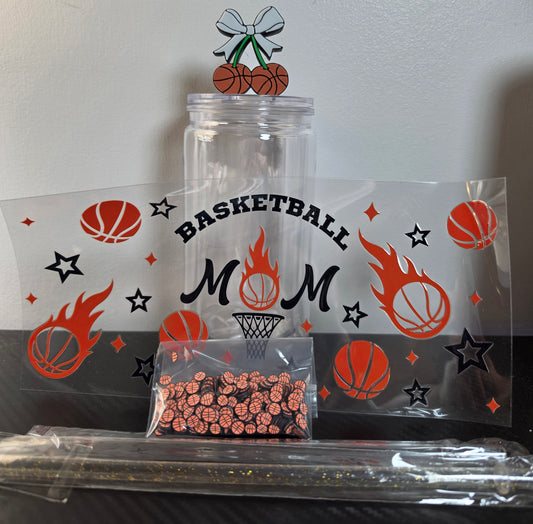 Basketball Mom Snowglobe Set