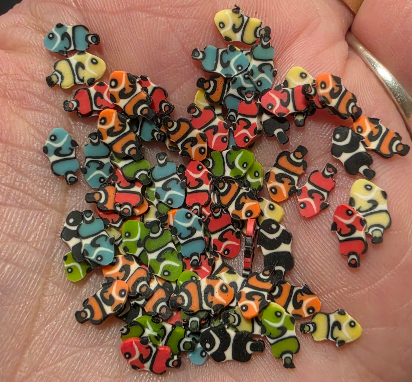 Mixed Fish Polymer Clay