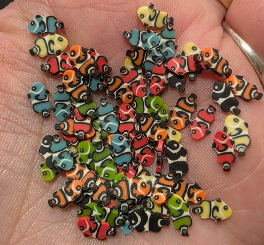 Mixed Fish Polymer Clay