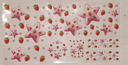 C19-Strawberry Stars 6 PC Set