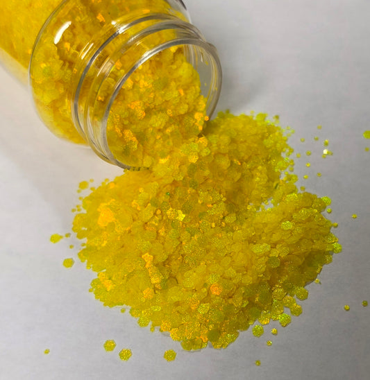 Lemon Drop Frosted Chunky Glitter