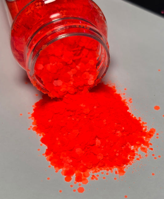 Dark Orange NEON Chunky