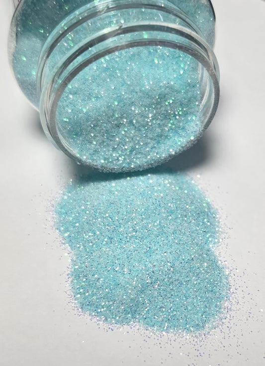 NEON Sky Blue FINE Glitter