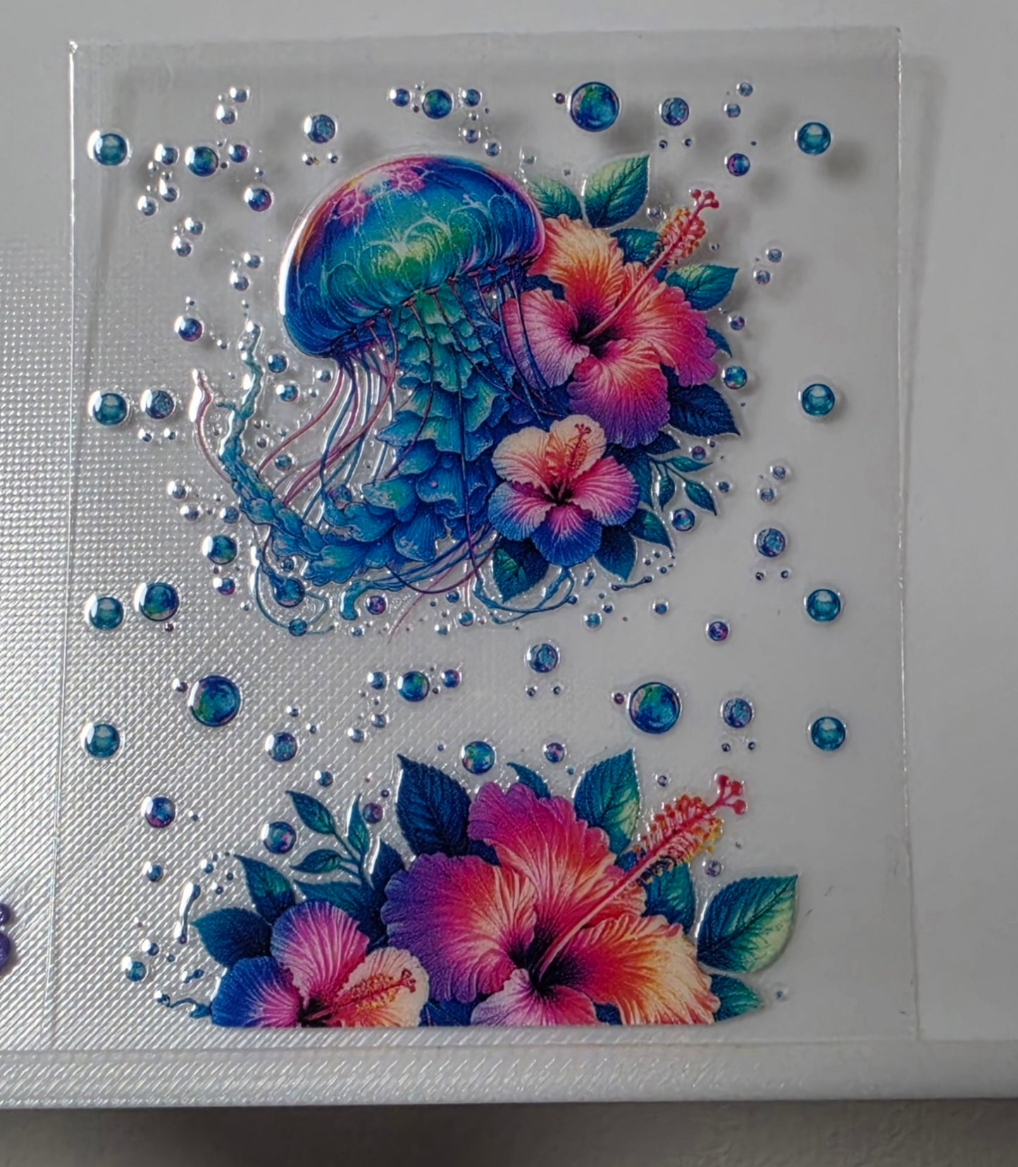 B2-Jelly Fish Spray Bottle Decal