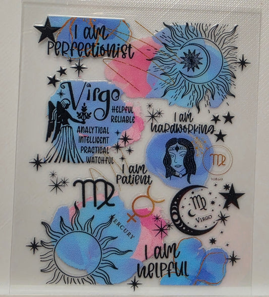 B27-Virgo Spray Bottle Decals