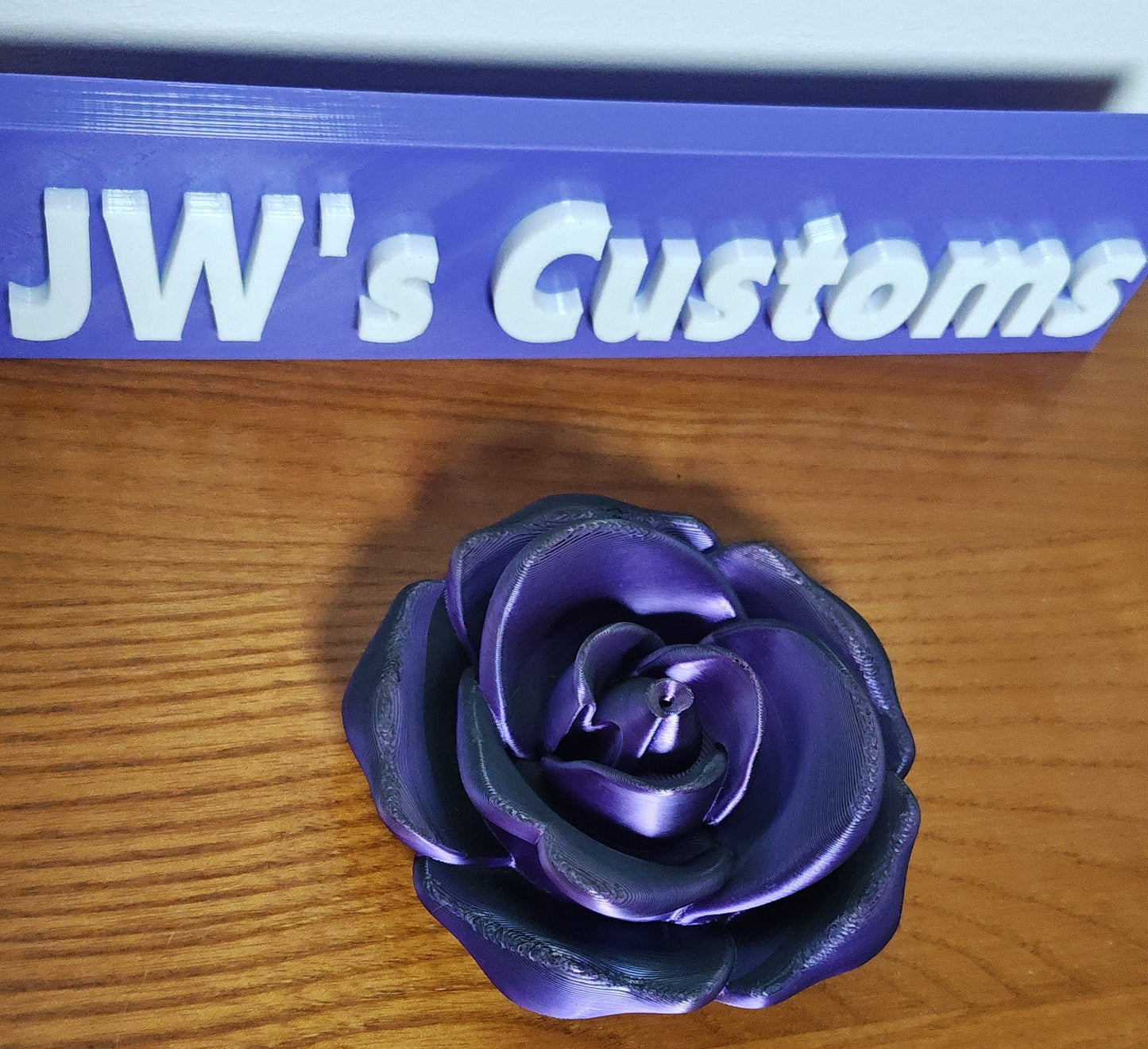 Flower Topper Black/purple