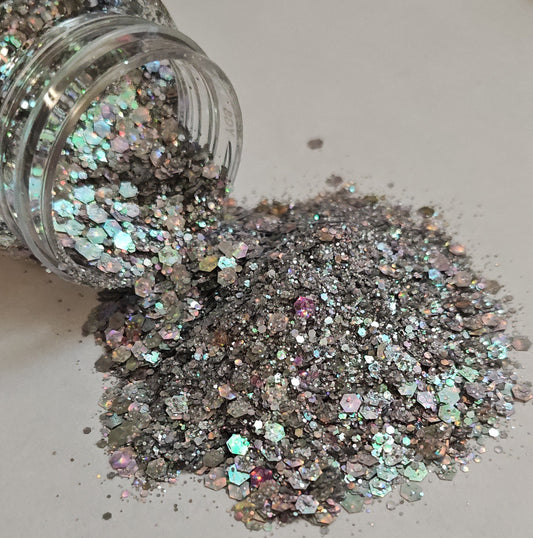 Angel Wings Chunky Glitter