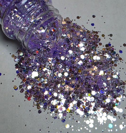 Purple Flashy Glitter