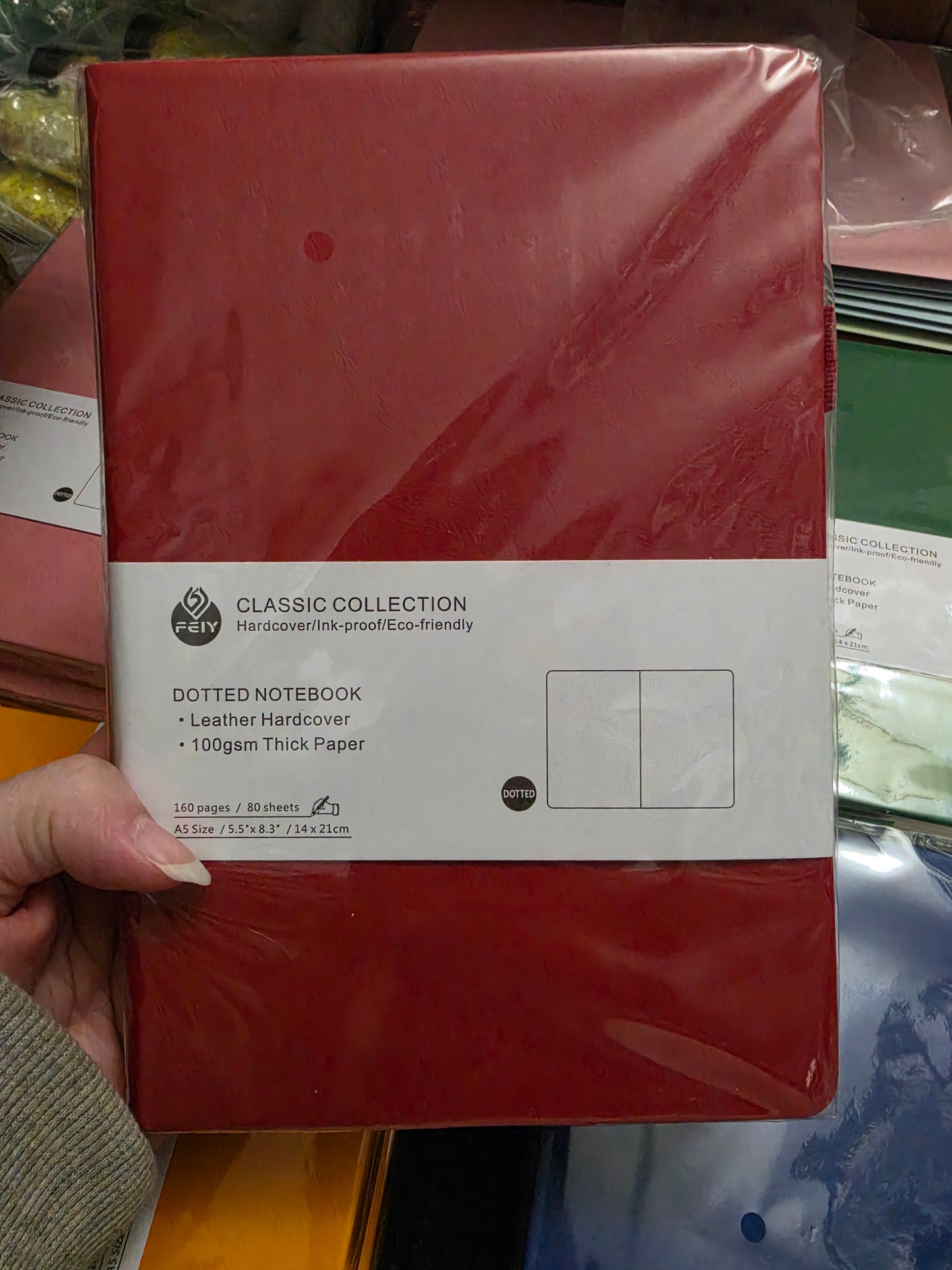Red A5 Notebook