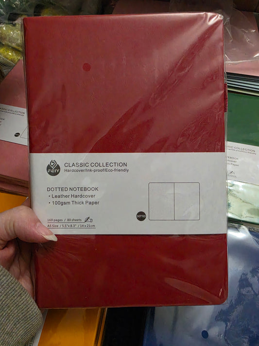 Red A5 Notebook
