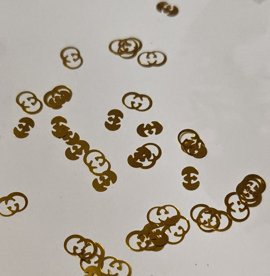 Gucci Shaped Glitter (gold)