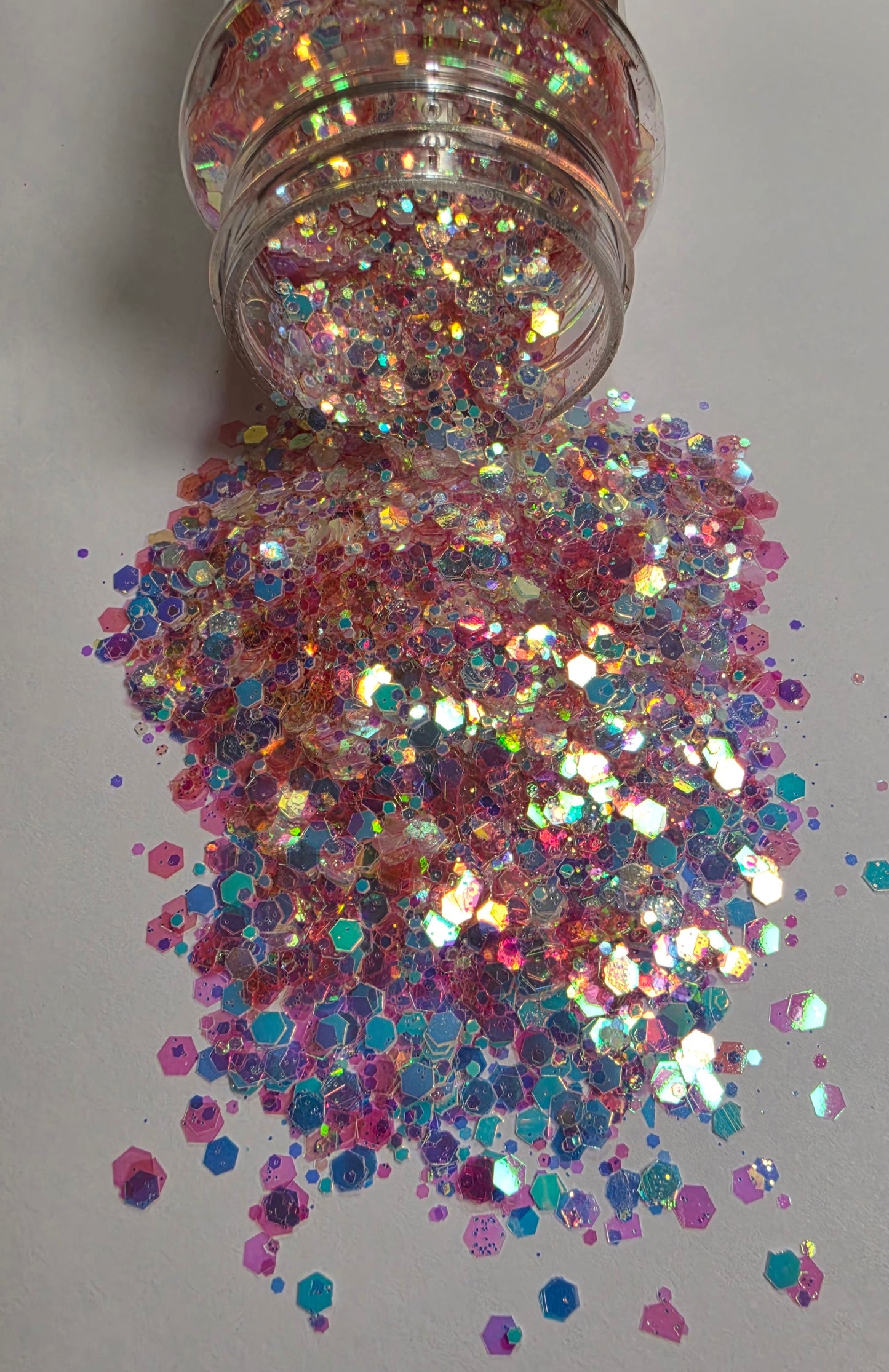 Rose Glow Glitter