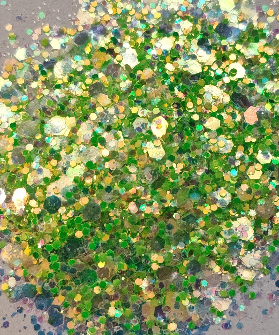 Lime Glow Glitter