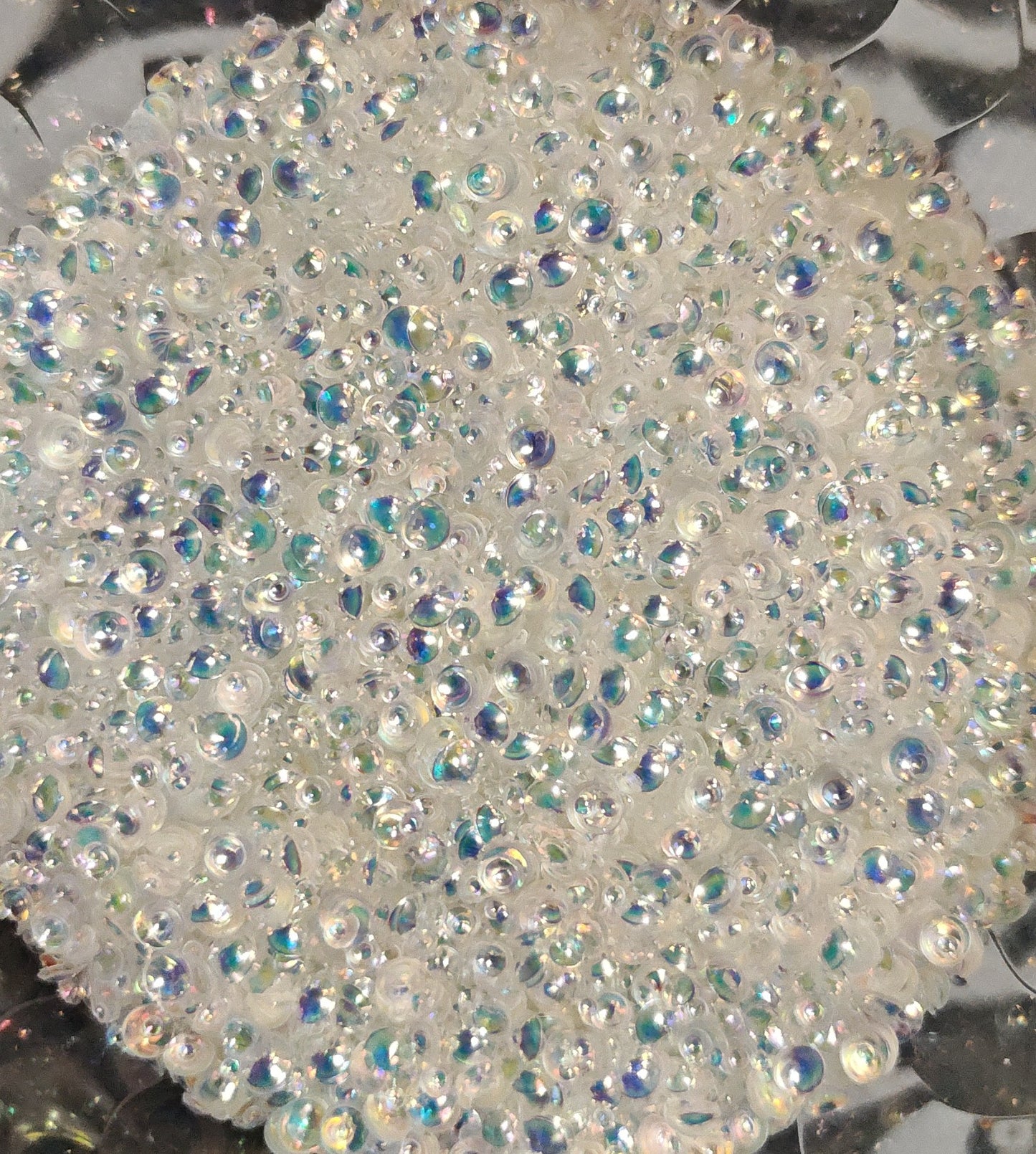 Off White Pearl Glitter
