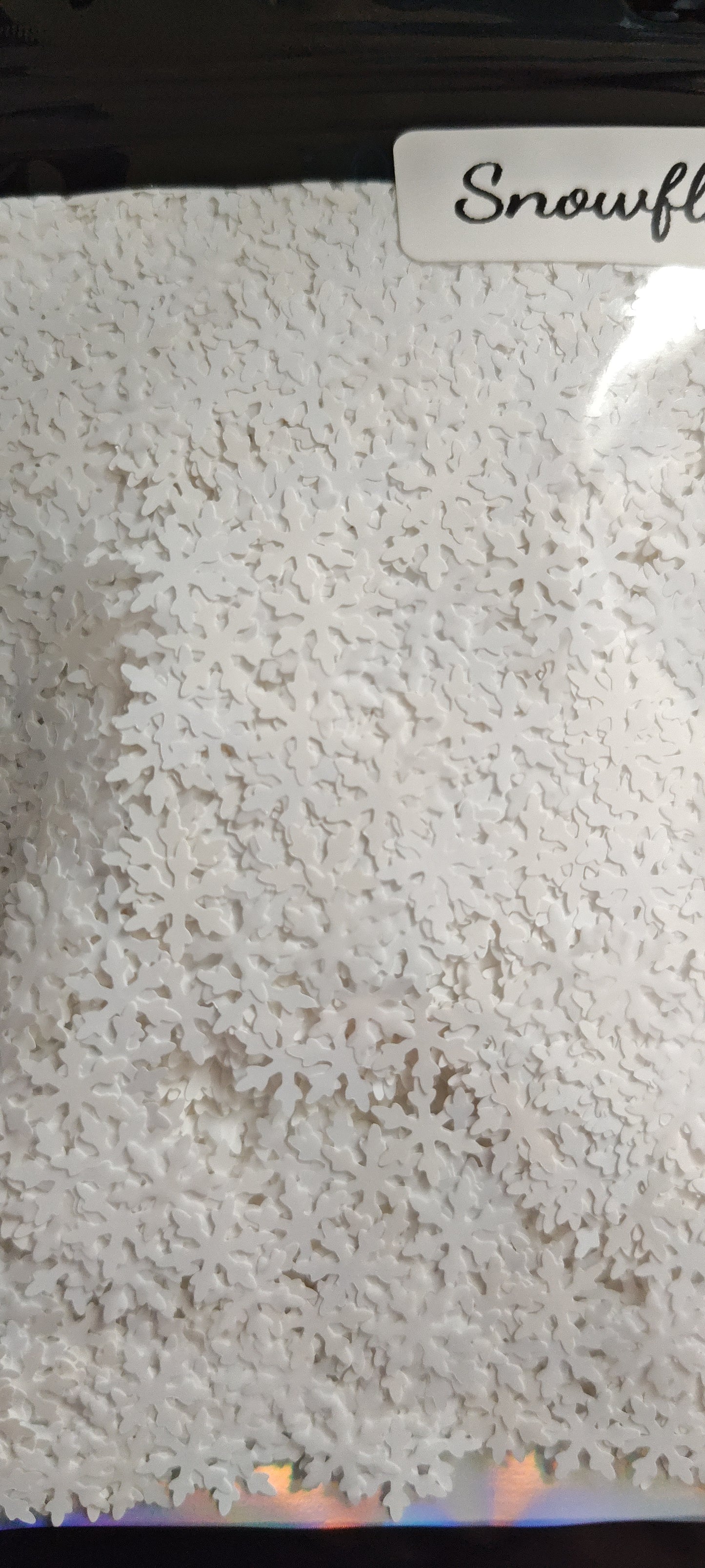 Snowflake Shaped Glitter