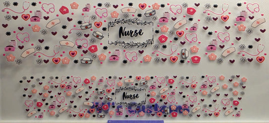 E52- Nurse Shotglass Decal