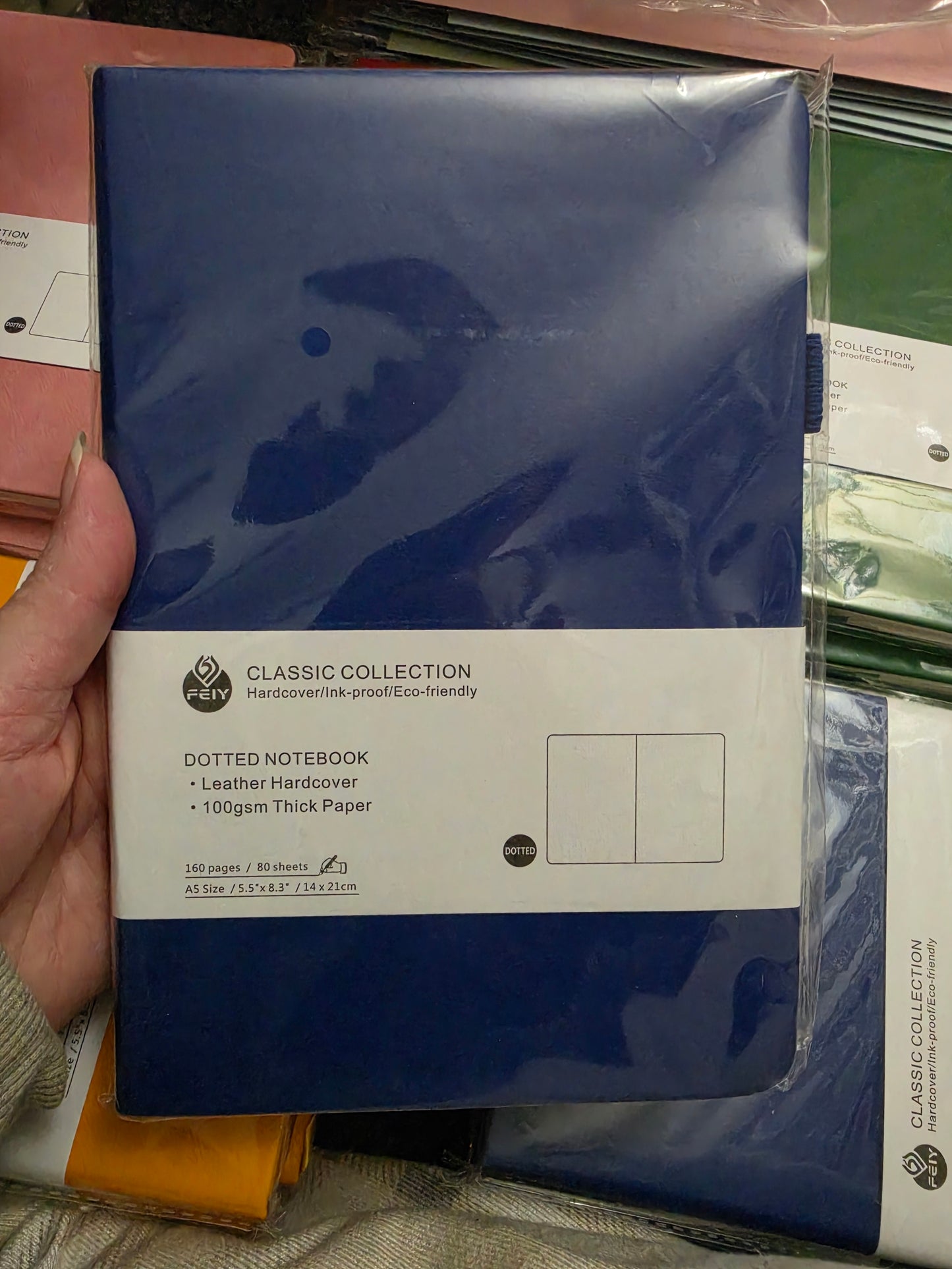 Dark Blue A5 Notebook
