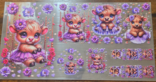 C49- Purple Cow 6pc set