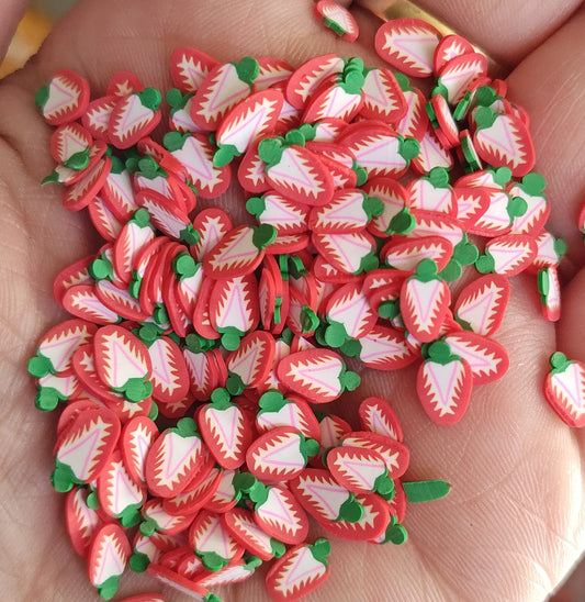 Strawberry Slices 2.0 Polymer Clay