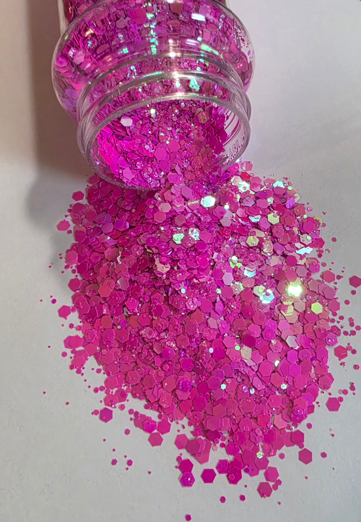 Disco Pink Chunky Glitter