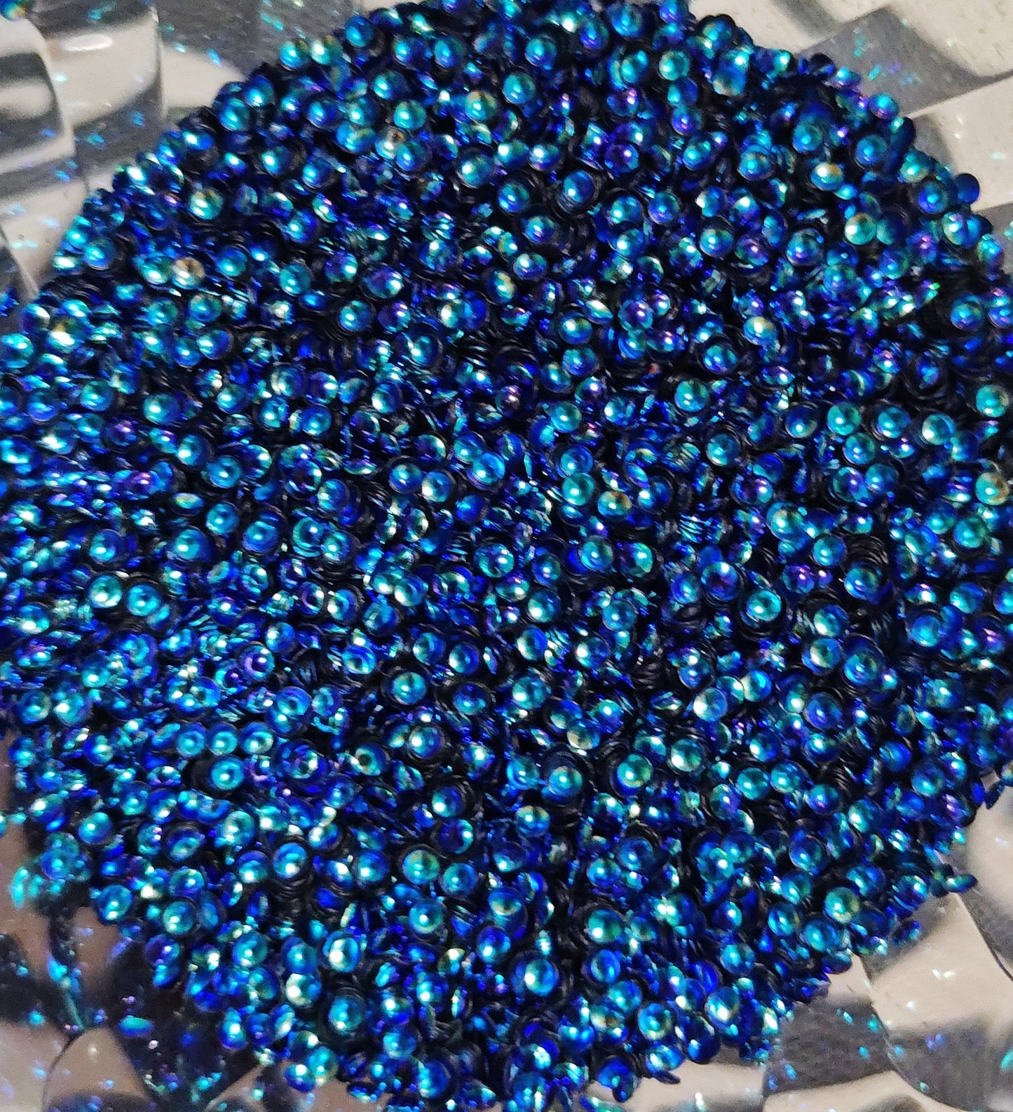 Blue Skys pearl glitter