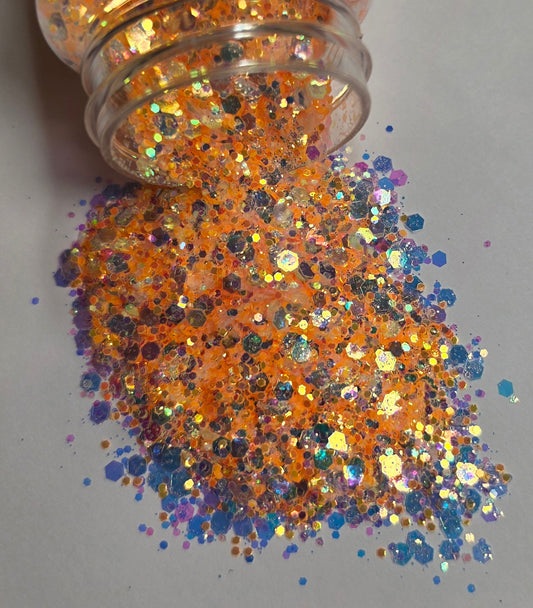 Just Peachy Glow Glitter