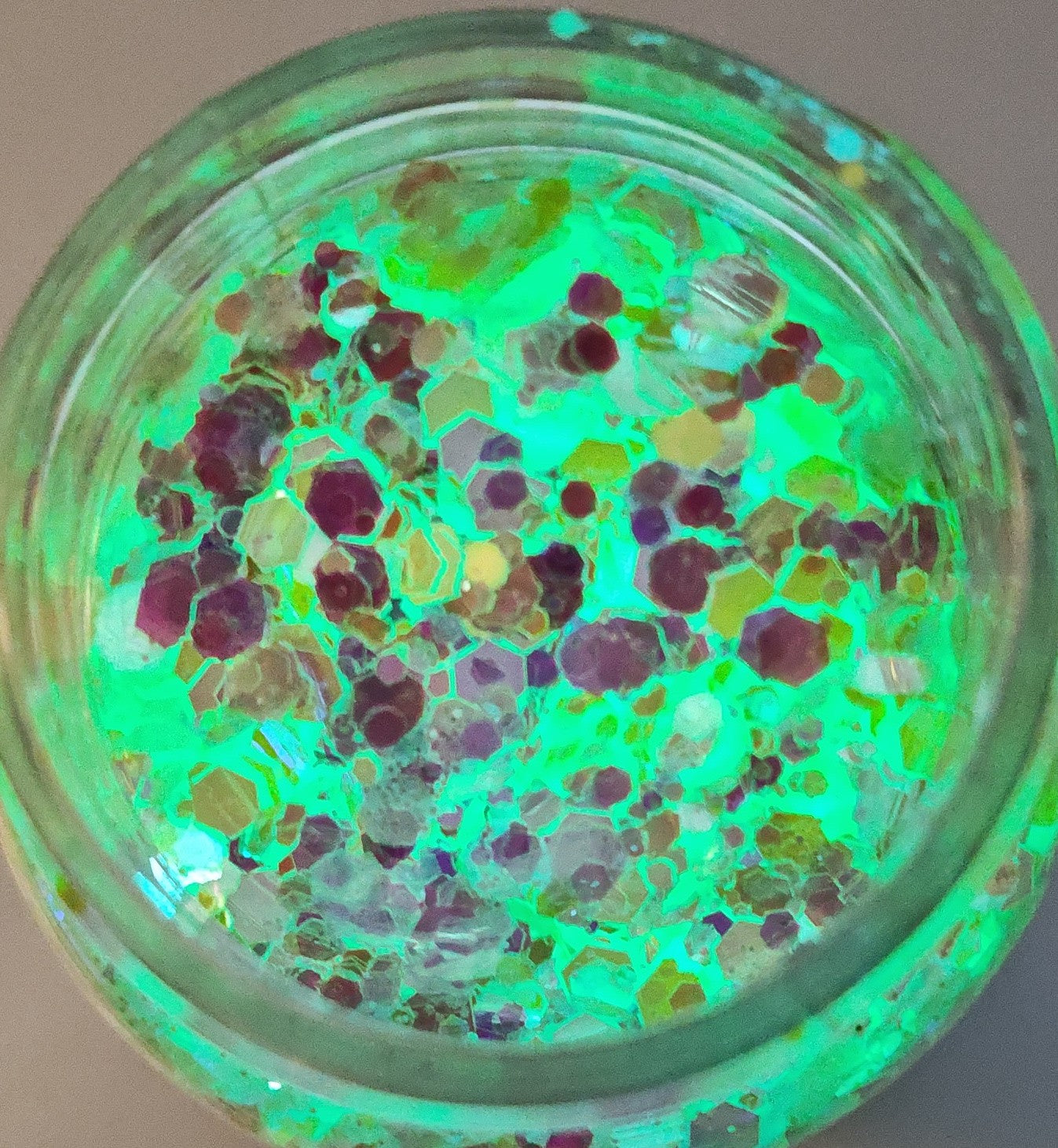 Pink Lemonade Glow Glitter