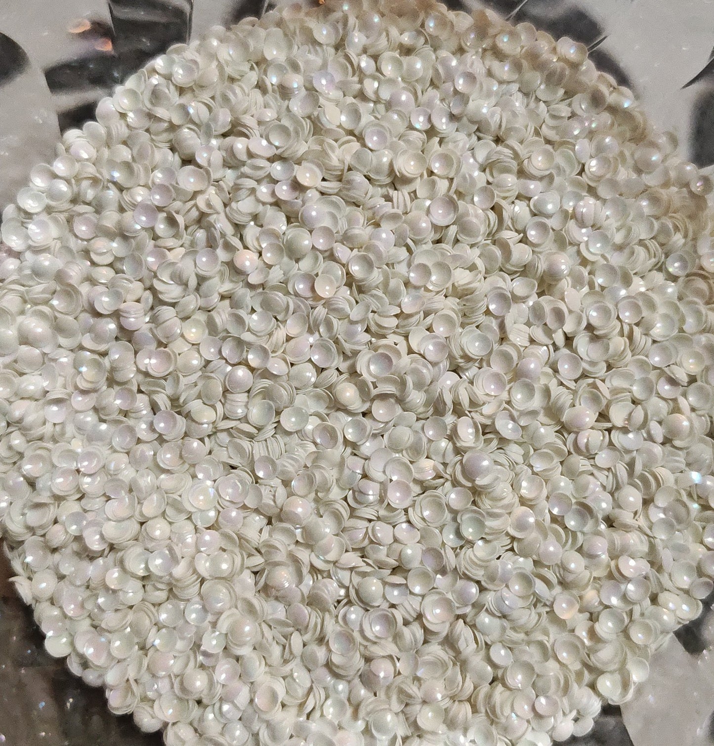 White Out Pearl Glitter