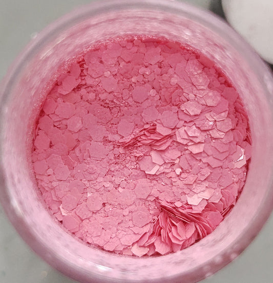 Cotton Candy Matte Glitter