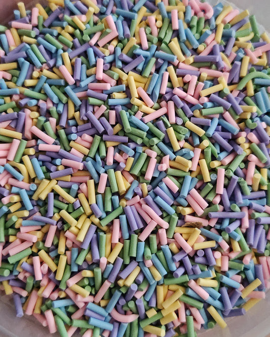 Pastel Sprinkles Polymer Clay