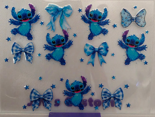 D9- Stitch Stanly Keychain Decal